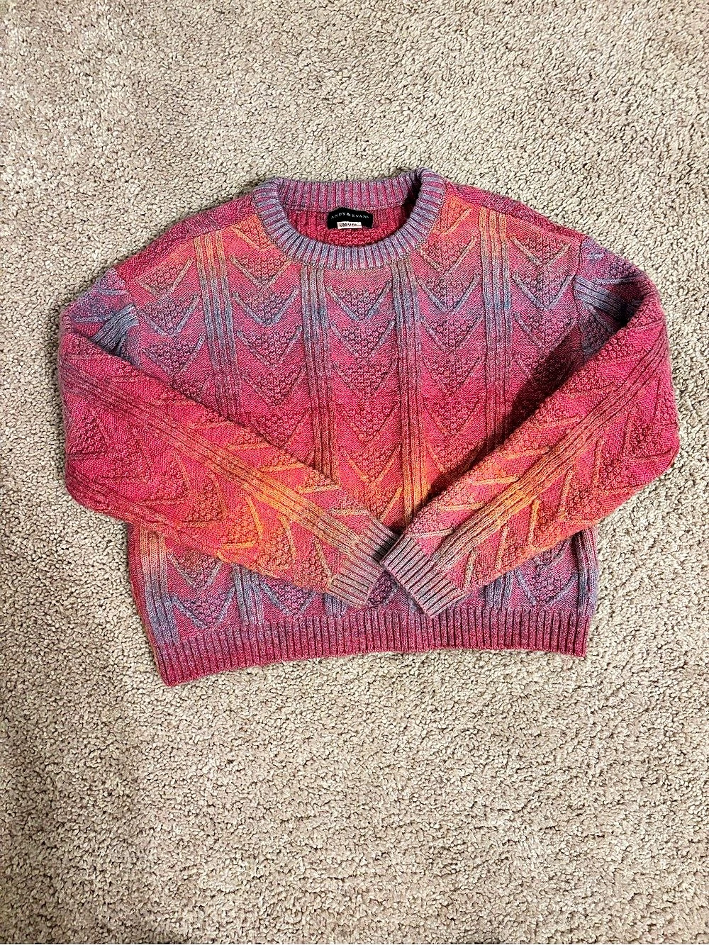 Andy and Evan sweaters